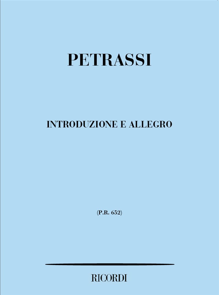 Introduzione E Allegro